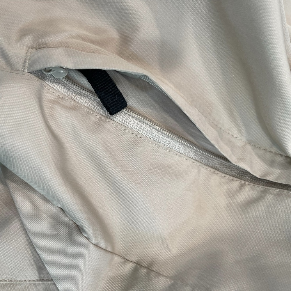 Foot Joy Golf Windbreaker Men’s Size Large V-Neck Beige activewear Beige - Picture 6 of 6